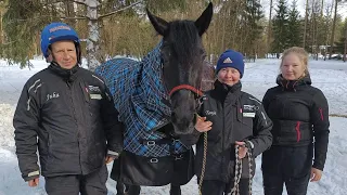 Vierailu Tanja Soukan tallilla