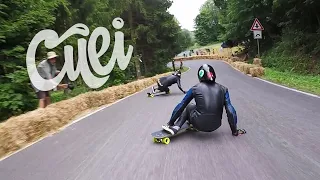 Thiago, Nick and Pepe - Kozakov Downhill Skateboard