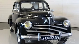 Peugeot 203C 1954 with Sunroof and first original interior good condition -VIDEO- www.ERclassics.com