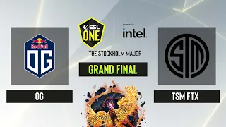 Dota2 - TSM FTX vs. OG - Game 2 - Grand Final - ESL One Stockholm 2022