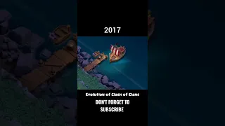 2012-2022 evolution of clash of clans