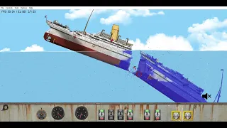 Britannic sinks like Titanic (lazy)