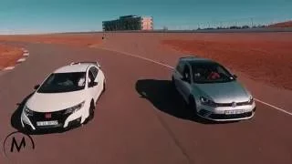 VW Golf GTI Clubsport vs Honda Civic Type R