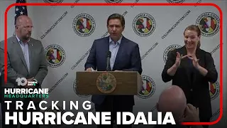 Gov. DeSantis shares latest on how the state is preparing ahead of Hurricane Idalia