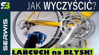 Czyszczenie łańcucha i napędu w rowerze. Serwis roweru z SzajBajk.