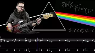 Comfortably Numb - Bass Cover Score and Tab