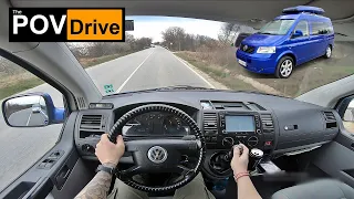 2006 VW Transporter T5 CamperVan | POV Test Drive