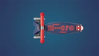 Micro Maxi Foldable LED Scooter Product Video