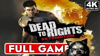 DEAD TO RIGHTS RETRIBUTION Gameplay Walkthrough Part 1 FULL GAME [4K ULTRA HD] - No Commentary