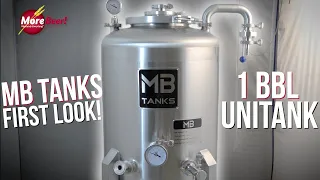 MB TANKS 1 BBL UNITANK FIRST LOOK! | MoreBeer!