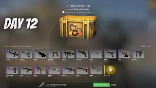 CS:GO Daily Case Series (DAY 12) Opening Cases Until Knife