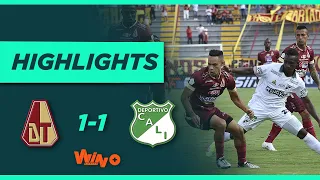 Tolima vs Cali (Goles y Highlights) Liga BetPlay Dimayor 2021-II | Fecha 10