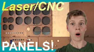 How to make Laser Cut/CNC Milled Panels | C172 #22