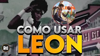 COMO USAR O NOVO PERSONAGEM LEON DO JEITO CERTO! PEGUE DE GRAÇA! 😱 - FREE FIRE