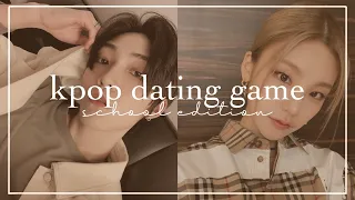 - kpop dating game | school version