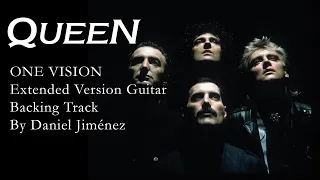 Queen - One Vision (Extended) 1985 Guitar Backing track