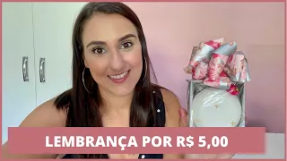 LEMBRANÇA PARA DIA DAS MULHERES POR R$ 5,00 | COM CAIXA DE SABONETE | PASSO A PASSO