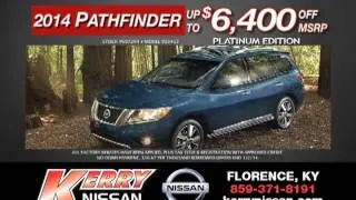 2014 Nissan Pathfinder TV spot December