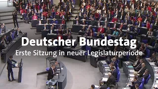 Neuer Bundestag: Erste Sitzung nach der Wahl