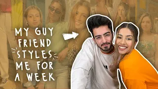 My Guy Friend Styles Me for a Week ft @sankett25 | Aashna Hegde