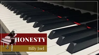 【ピアノソロ】Honesty / Billy Joel / オネスティ / ビリー・ジョエル / ぷりんと楽譜・上級