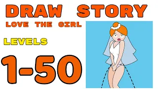 Draw Story: Love the Girl Game All Level 1 - 50 Gameplay Walkthrough | (IOS - Android)