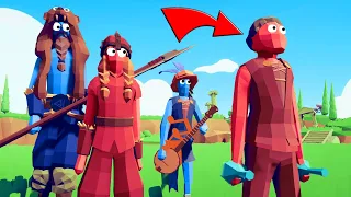 How Larry, Helga, Bjorn and Benny Met Through GOD POWERS! - (TABS) Totally Accurate Battle Simulator