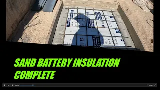 Sand Battery Insulation E98