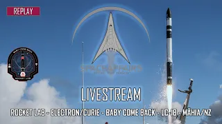 Rocket Lab - Electron/Curie - Baby Come Back - LC-1B - Mähia/NZ - July 18, 2023