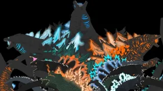 My Making All Evolution of Godzilla 1954 - 2021 Kajiu universe Dc2 (Animations)