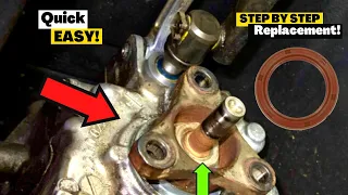 SO EASY BMW E46 Transmission Leak Repair! ⎮ OutPut Shaft Seal Replacement! ⎮ 330I 323I 325I (Part 2)