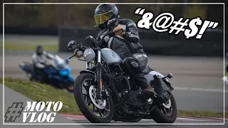 My first time on a track with my Iron 883! | First Experience