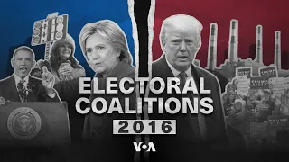 US political coalitions in the 2016 presidential election | VOA News