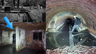 Cryptic Rooms Found Beneath 200 Year Old Cemetery