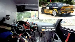 CRAZY ONBOARD BMW E36 on Narrow Streets || 500Hp/9.000RPM Monster