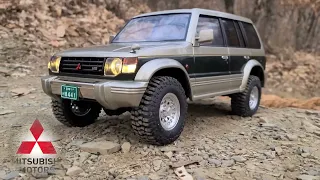 Mitsubishi Pajero 1996 Group off road run / pajero 4x4 rc