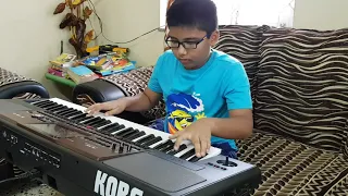 "Pyar do Pyar lo" on keyboard by nine years old Samrat Sancheti from Nagpur