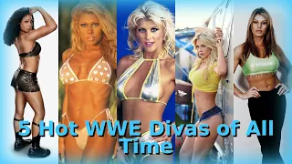 FAST 5 | 5 Hot WWE Divas Of All Time #20 (｡♥‿♥｡) | *woow*