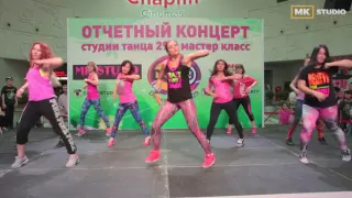 Зумба, отчетный концерт в Мега-2,Алматы