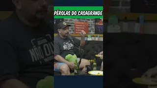 CASAGRANDE SÓ SABE FALAR DE POLÍTICA...ALE OLIVEIRA E CHEF BENEDETTI - PODIHHCAST #172. #shorts