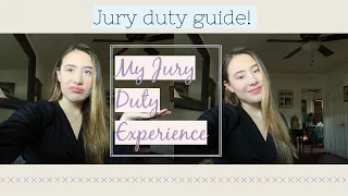 Everything you need to know about Jury Duty!