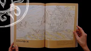 STUDIO GHIBLI LAYOUT DESIGNS  (Book Flip Through)