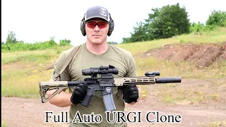 AR15 Full Auto w/ Suppressor (URGI Clone)