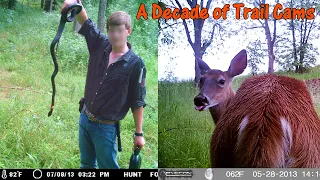 My Craziest Trail Cam Photos!! 3-Legged Mammals UFO's and More!!