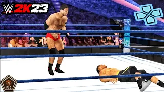 LA Knight Vs Grayson Waller WWE 2K23 PSP GAMEPLAY ppsspp android ✅✅