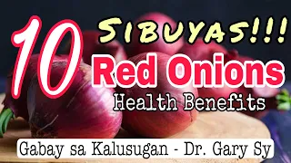 Oplan Sibuyas: 10 Health Benefits of Red Onions - Dr. Gary Sy