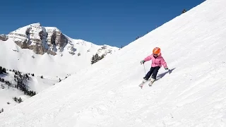 Five-Year-Old Skis Rendezvous Bowl