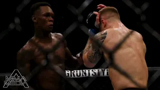 Israel Adesanya Highlight (The African Lion)