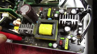 Denon DRA-F109DAB flashing red light repair