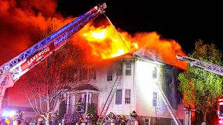 2 ALARM STRUCTURE FIRE Lakewood New Jersey 4/15/22